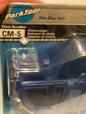 CM-5 Limpiador de Cadena - Limpiador de Cadena de Bicicleta Limpiador Herramienta de Parque Bicicleta Ciclón Azul Foto 1 de 4