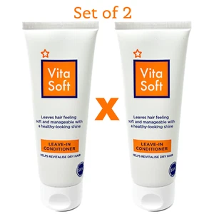 2 X Vita Soft Leave in Hair Acondicionador Desenredante Brillo Suavizado como Vitapointe - Imagen 1 de 11
