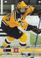 2007-08 Minnesota Golden Gophers Womens #14 Alexandra Zebro
