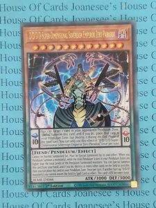 D/D/D/D Super-Dimensional Sovereign Emperor Zero BLMR-EN046 Yu-Gi-Oh Card New - Picture 1 of 3