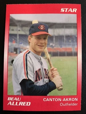 1989 Star Minor League Beau Allred #154. Near Mint/Mint - Image 1 of 2