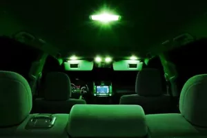 10 Piece Kit For 2004 - 2022 Subaru Impreza WRX STI RS Bright Green LED Lights - Picture 1 of 4