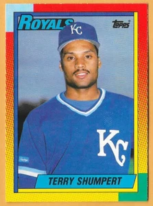 TERRY SHUMPERT KANSAS CITY ROYALS #114T - TOPPS TRADED NM-MT 1990 - Picture 1 of 2