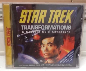 STAR TREK TRANSFORMATIONS - A Captain Sulu Adventure CD Audiobook : NEW & SEALED - Picture 1 of 2