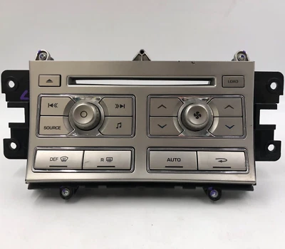 2009-2011 Jaguar XF AM FM CD Player Radio Climate Control OEM D01B12051 - Image 1 of 4
