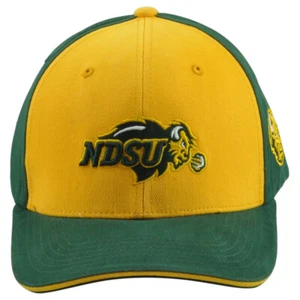 NCAA Cautivador Bisonte Estatal de Dakota del Norte NDSU Ajustable Adulto Dos Tonos Sombrero Gorra - Imagen 1 de 4