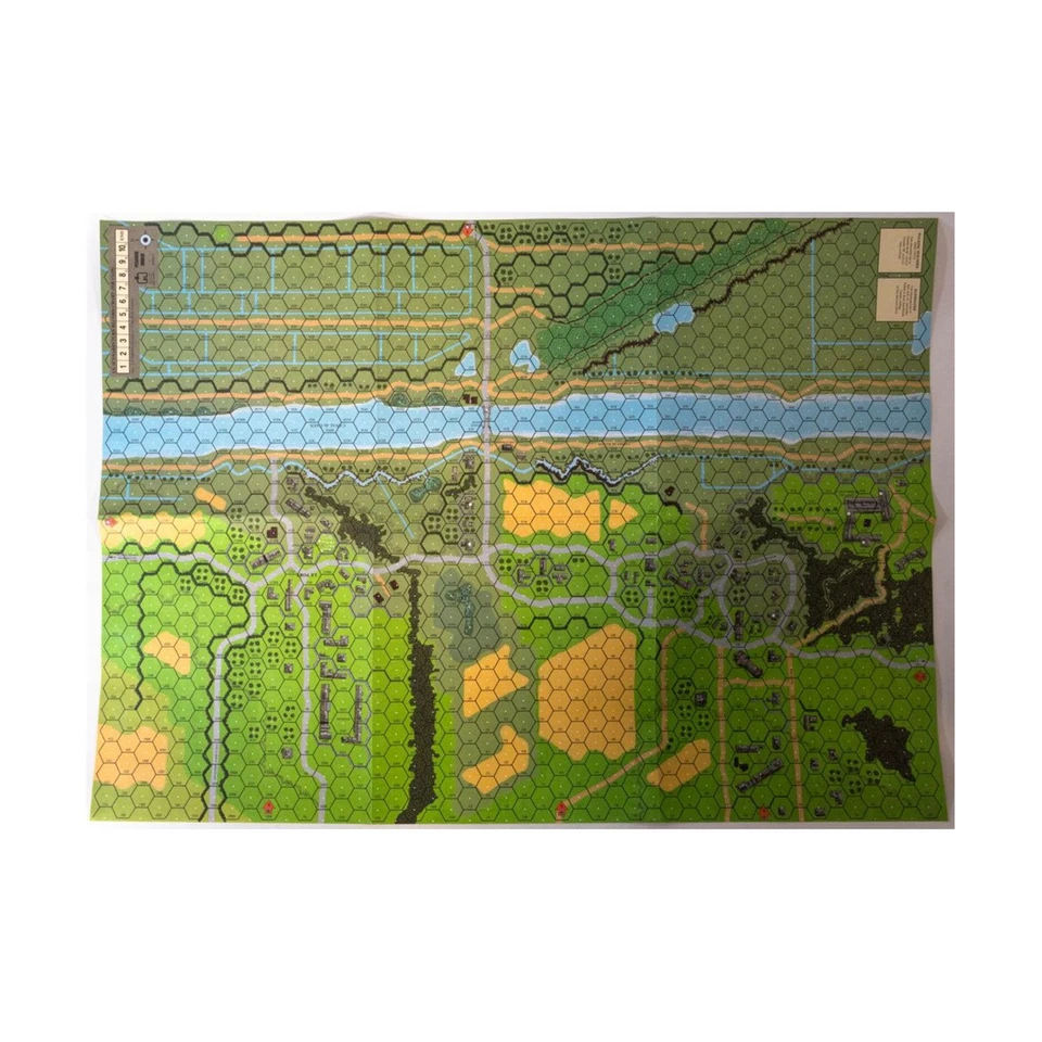 Avalon Hill Advanced Squad Leader Pegasus Bridge - Map Only! Bag VG+ - Image 1 of 1