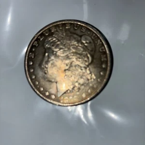 1898 o morgan silver dollar Ungraded Light Toning - Picture 1 of 4