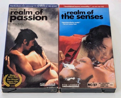 In The Realm Of Passion + Realm Of The Senses - Lot Of 2 Japanese Film VHS Tapes - Image 1 of 4