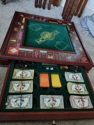 Franklin Mint Monopoly Board USA  Excellent - Image 1 of 4