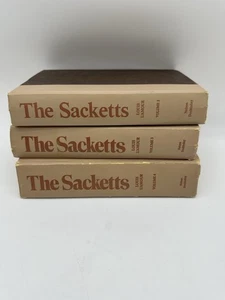 Lot of 3 Louis L’Amour The Sacketts Vol 2 3 4 Nelson Doubleday. Hardcover Book - Bild 1 von 18