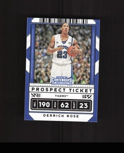 2020 Panini Contenders Draft Picks #4b Derrick Rose Basketball Card Memphis - Picture 1 of 2
