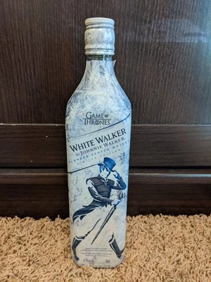 Garrafa vazia Johnnie Walker White Walker 750 ml Game of Thrones GOT colecionável - Imagem 1 de 2