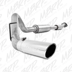 MBRP 3.5" Cat Back Single Exit AL Exhaust Sys For 11-14 Ford F150 Raptor 6.2L EC - Picture 1 of 17