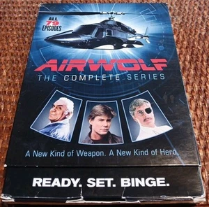 Airwolf The Complete Series DVD 14 Disc Set TV 📺 Series SUPER RARE OOP HTF - Picture 1 of 5
