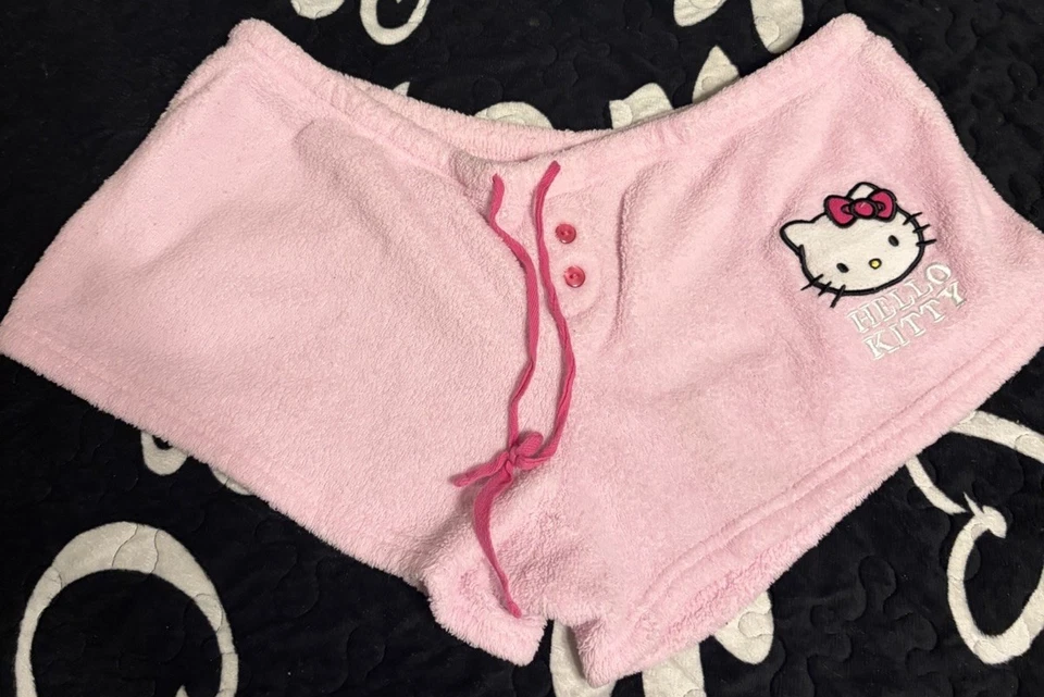 Hello Kitty Sleep Shorts Mujer Talla M/L Rosa Foto 1 de 4
