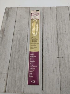 Vintage J&P Mäntel Rock oder Hals Metall Reißverschluss 7" gelb 157-A - Bild 1 von 4