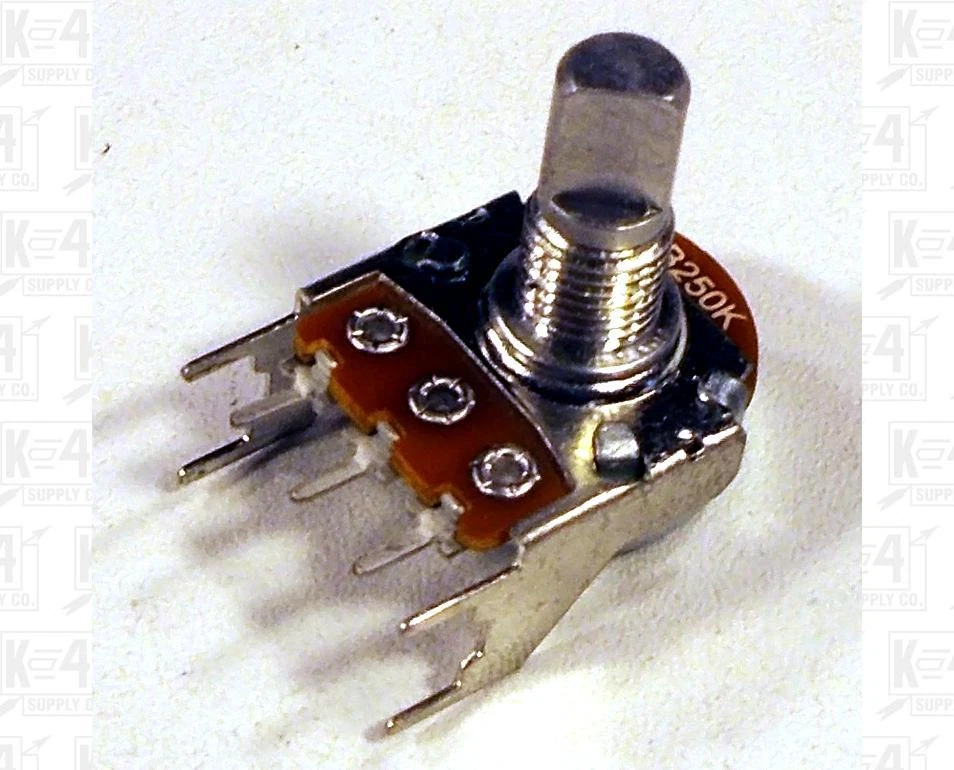 Alpha 250k Ohm Snap in Pot Potentiometer B250K 3b250k