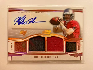 Mike Glennon AUTO~PATCH~RC /15 Topps Prime Spectrum 2013 Rookie Autograph Jersey - Picture 1 of 3