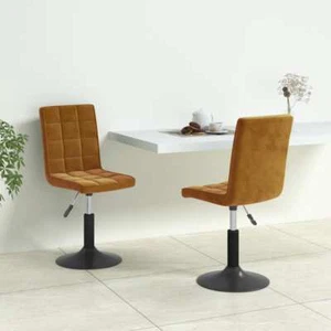 1/2/4/6x Silla de Comedor Giratoria de Terciopelo Multicolor Asiento vidaXL - Imagen 1 de 132