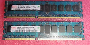 Hynix HMT351R7BFR8A-H9 8GB (2x4GB) PC3-10600 DDR3-1333MHz CL9 240P 1.35V Memory - Picture 1 of 5
