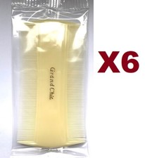 6 PZ PETTINE PER PIDOCCHI ACCESSORIO BAMBINI ADATTO X CANI E GATTI BIANC 9,5cm