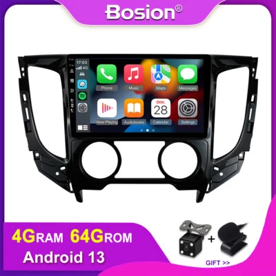 9'' Autoradio Für Mitsubishi Triton L200 2015-2019 Android 13 GPS CarPlay 4G+64G - Bild 1 von 4