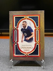 2024 Futera Unique - Karim Benzema - Dynamo /21 - Worn Real Madrid Away Jersey - Picture 1 of 2