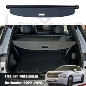 Fits For Mitsubishi Outlander 2022-2025 Rear Trunk Cargo Cover Luggage Shield - Picture 1 of 17