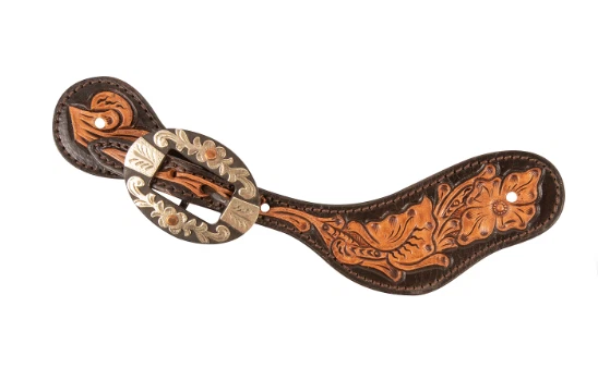 Двухцветные ковбойские ремни с шпорами Cashel - Изображение 1 из 1