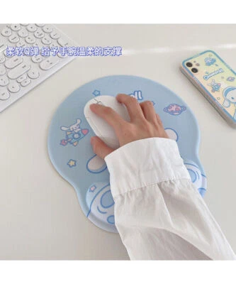 Cinnamoroll Kuromi Mouse Pad Wrist Silicone Padded Wrist Anti-Slip Mouse Pad New - Image 1 of 4