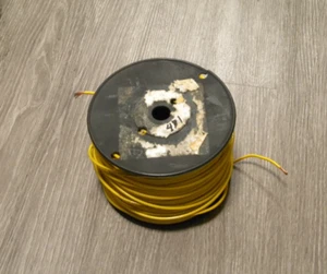 MACHINE TOOL WIRE 460' #12 YELLOW STRANDEDCOPPER WIRE - Picture 1 of 2