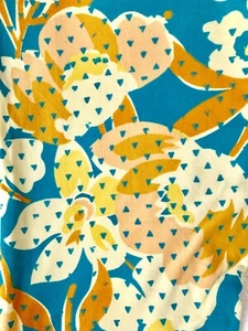 ❤️LuLaRoe OS One Size Leggings Turquoise Floral Geometric Print NWT🦄 Unicorn❤️ - Picture 1 of 2