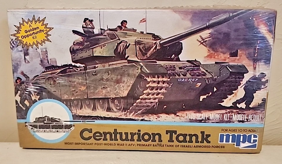 MPC Centurion Tank Kit # 1-6205 Factory Sealed 1:76 scale - Image 1 of 4