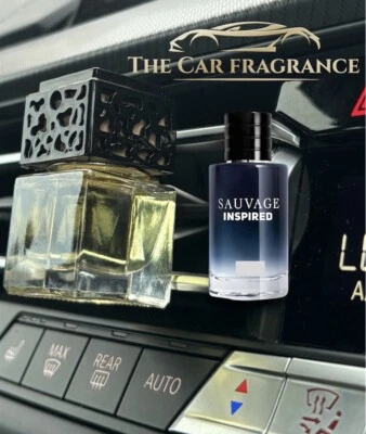 Sauvage Car Diffuser clear  Air Freshener Free P&P and vent clip - Image 1 of 4