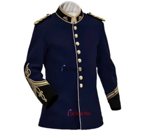Red Zulu War Jacket Vintage Officers Tunic Circa 1879 British Anglo War jackets - Picture 1 of 9