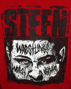 WWE Steen Wrestling's Worst Nightmare Medium Graphic Red T-Shirt - Picture 1 of 5