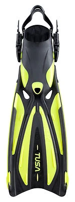 Tusa Solla SF22 Fin Open Heel All Sizes for Scuba Snorkeling Yellow