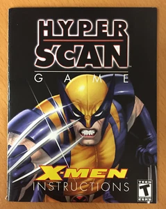 Ohne Spiel - X-MEN Bedienungsanleitung BOOKLET HyperScan BUCH Xmen HYPER SCAN X Men - Bild 1 von 2
