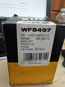 WF8497 Wix Fuel Filter Quality For Mercedes Benz - Picture 1 of 5