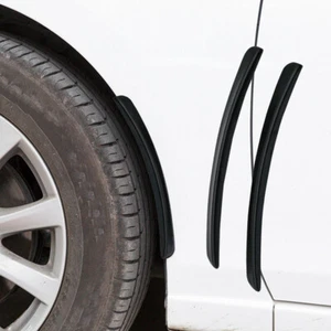 2pcs Car Wheel Eyebrow Arch Protector Trim Lips Fender Flare Strip Accessories - Picture 1 of 10