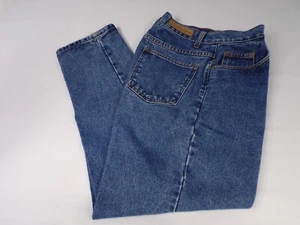 Vintage Bill Blass Jeans Womens 8P Blue 100% Cotton High Rise Easy Fit A24 - Picture 1 of 9