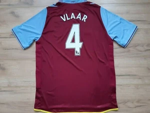ASTON VILLA! 2012-13! VLAAR! shirt trikot camiseta maglia kit! 6/6 ! L/XL adult# - Zdjęcie 1 z 11