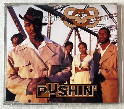 Society Of Soul - Pushin’ Loose Open CD Single 1995 LaFace Records Hip Hop Soul - Image 1 of 4