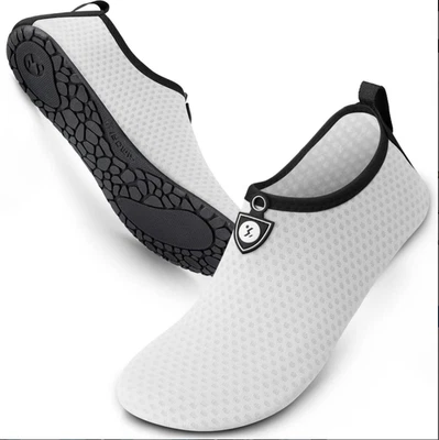 Water Shoes Unisex Swim Aqua Socks Beach Pool Essentials Barefoot Surf Size XL - Image 1 of 4