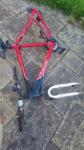 Apollo Phaze Mountain Bike 26" 22" Frame, Black/Red/White body only no wheels - Picture 1 of 8