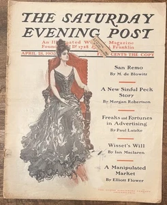 The Saturday Evening Post - April 25, 1903 - Complete w/ Harrison Fisher Cover - Picture 1 of 10