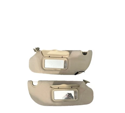 2006-2010 Ford Explorer Mercury Mountaineer Driver Passenger Side Sun Visor Pair - Image 1 of 3