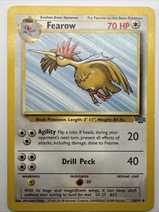 Fearow - Pokemon TCG Karte - Jungle - 36/64 - 1999 - English Uncommon - Picture 1 of 2