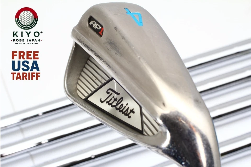 7Pcs Titleist AP1 Iron set 4-5-6-7-8-9-PW Stiff Flex NS PRO 950GH Shaft RH Irons - Image 1 of 4